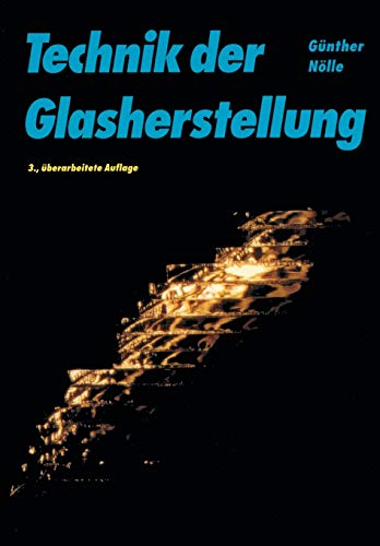 Technik der Glasherstellung von Wiley-VCH