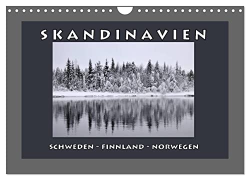 SKANDINAVIEN (Wandkalender 2025 DIN A4 quer), CALVENDO Monatskalender von CALVENDO