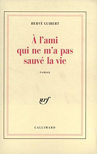 À l'ami qui ne m'a pas sauvé la vie