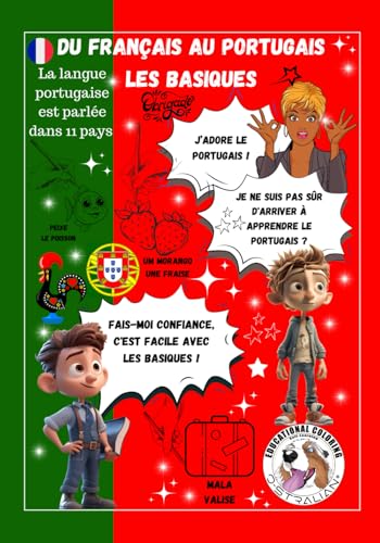 Du Français AU PORTUGAIS les basiques (Série éducative à colorier by Laurent Guichard O-STRALIAN) von O-STRALIAN