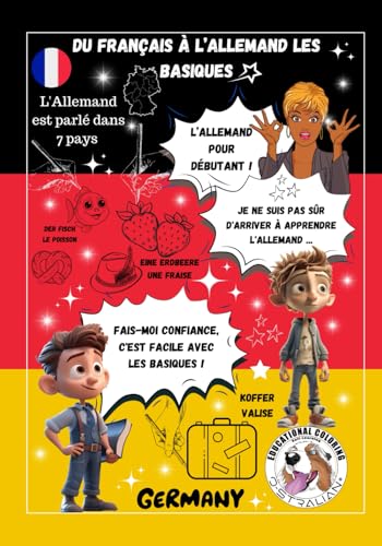 Du Français à l’ALLEMAND les basiques (Série éducative à colorier by Laurent Guichard O-STRALIAN) von AFNIL
