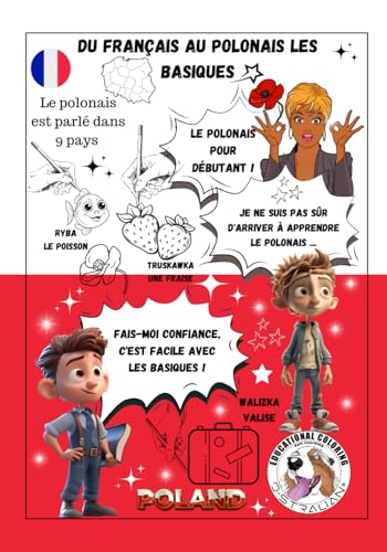 Du Français au polonais les basiques (Série éducative à colorier by Laurent Guichard O-STRALIAN)
