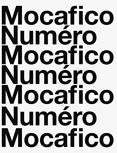 Mocafico Numéro von Steidl