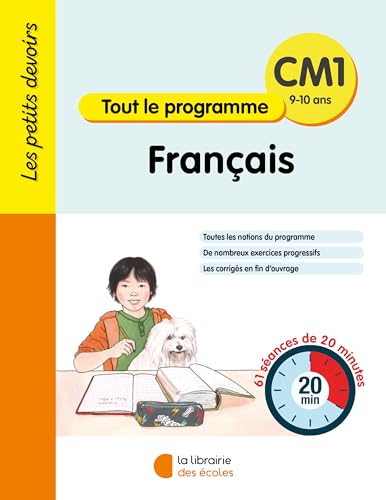 Les Petits Devoirs - Français CM1: 61 séances de 20 minutes