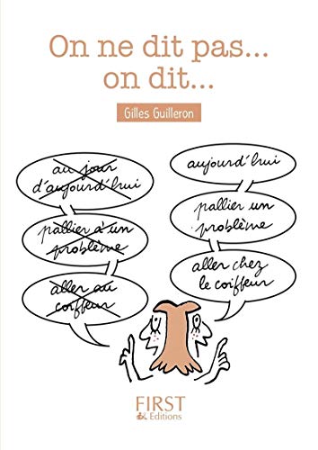 Le Petit livre de - On ne dit pas... on dit... von FIRST