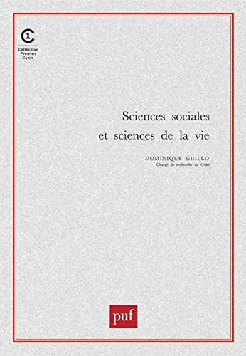 Sciences sociales et sciences de la vie von PUF
