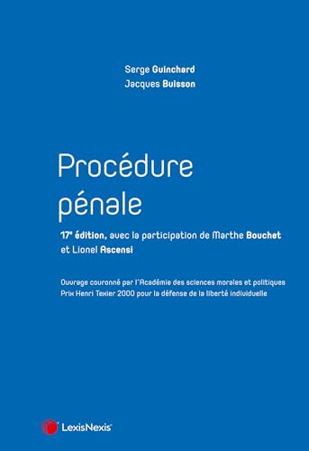 Procédure pénale Procédure pénale von LEXISNEXIS