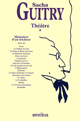 Théâtre - tome 1 Mémoires d'un tricheur (1)