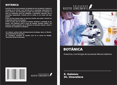 BOTÁNICA: Anatomía y morfología de las plantas Manual didáctico von Ediciones Nuestro Conocimiento