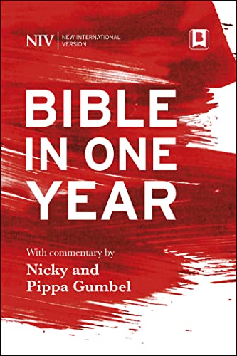 NIV Bible in One Year with Commentary by Nicky and Pippa Gumbel von Hodder & Stoughton