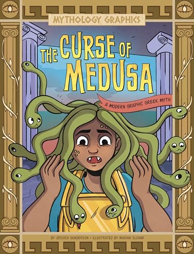 The Curse of Medusa: A Modern Graphic Greek Myth (Mythology Graphics) von Raintree