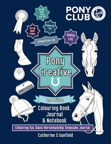 Pony Creative: Colouring Book, Journal & Notebook von Mark Watson books