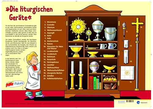 Die Liturgischen Geräte - MINI-Plakat: ergänzt mit Methodenhilfen für die MINI-Pastoral