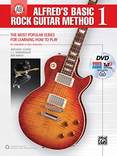 Alfred's Basic Rock Guitar Method 1: The Most Popular Series for Learning How to Play (incl. DVD & Online Audio, Video & Software) (Alfred's Basic Guitar Library) von Alfred Music