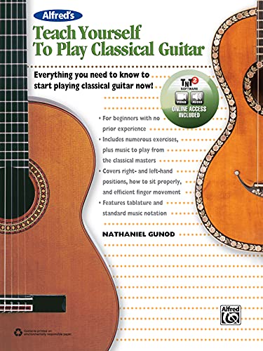 Alfred's Teach Yourself to Play Classical Guitar - Everything You Need to Know to Start Playing Classical Guitar Now! (incl. CD & DVD): Everything You ... Classical Guitar Now! (incl. Online Code) von Alfred Music