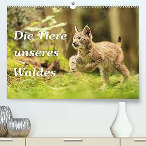 Die Tiere unseres Waldes (hochwertiger Premium Wandkalender 2024 DIN A2 quer), Kunstdruck in Hochglanz
