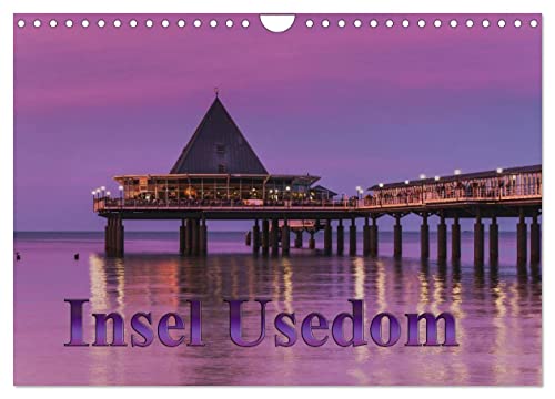 Insel Usedom (Wandkalender 2024 DIN A4 quer), CALVENDO Monatskalender