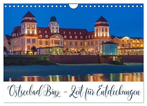 Ostseebad Binz – Zeit für Erholung (Wandkalender 2024 DIN A4 quer), CALVENDO Monatskalender