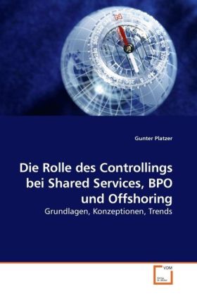 Die Rolle des Controllings bei Shared Services BPO und Offshoring von VDM Verlag Dr. Müller