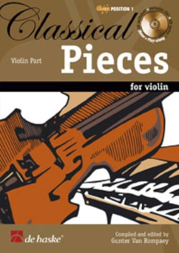 Classical Pieces for Violin and Piano, m. Audio-CD: CD zum Üben und Mitspielen (Play-Along und Demo). Schwierigkeitsgrad: mittelschwer Classical Pieces for Violin and Piano, m. Audio-CD: CD zum Üben und Mitspielen (Play-Along und Demo). Schwierigkeitsgrad: mittelschwer von De Haske Publications