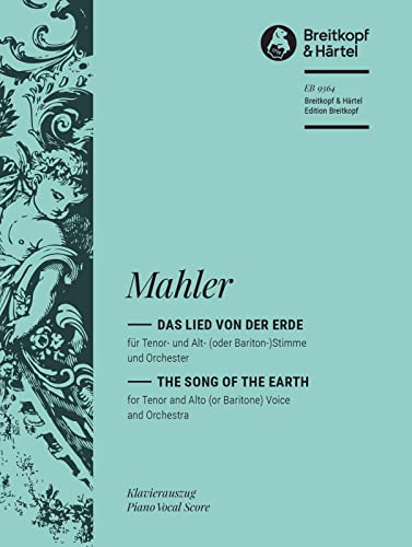 Das Lied von der Erde - Klavierauszug (EB 9364)