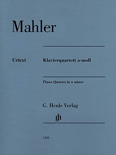Klavierquartett a-moll: Besetzung: Klavierquartette (G. Henle Urtext-Ausgabe)