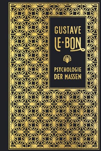 Psychologie der Massen: Leinen mit Goldprägung von NIKOL