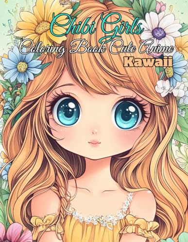 Chibi Girls Coloring Book Cute Anime: Chibi Girls Coloring Book for girls with lovable cute characters von Independently published