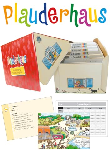 Plauderhaus: Sprachlehrgang für den Kindergarten (Lernhauskarteien Deutsch)