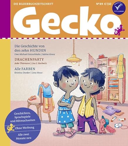 Gecko Kinderzeitschrift Band 89: Die Bilderbuchzeitschrift