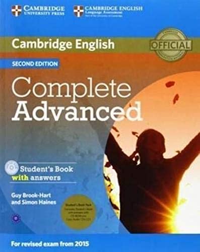 Complete Advanced Student's Book Pack (Student's Book with Answers with CD-ROM and Class Audio CDs (2)) 2nd Edition (Cambridge English) von Cambridge University Press