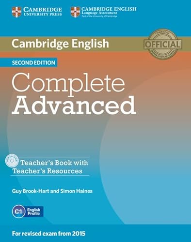 Complete Advanced Teacher's Book with Teacher's Resources CD-ROM 2nd Edition Complete Advanced Teacher's Book with Teacher's Resources CD-ROM 2nd Edition