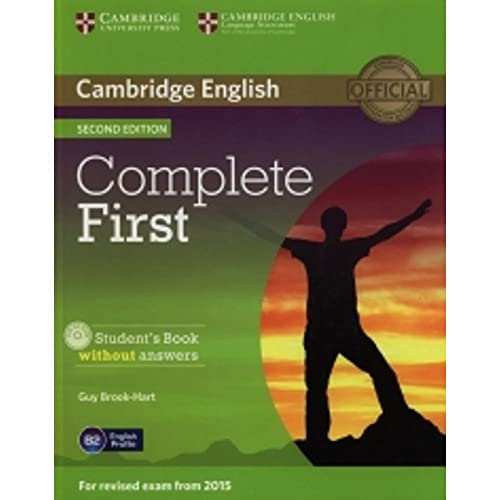 Complete First Student's Book without Answers with CD-ROM 2nd Edition von Cambridge University Press
