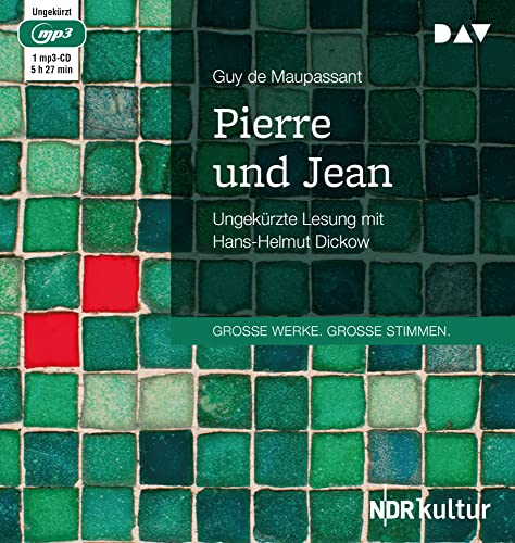 Pierre und Jean: Ungekürzte Lesung (1 mp3-CD) von Der Audio Verlag, Dav