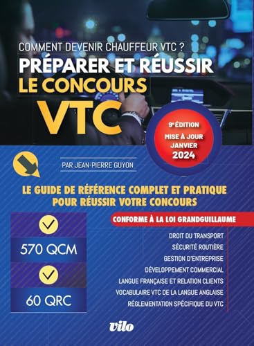 VTC 2024: Le guide de référence complet et pratique pour réussir votre concours von VILO