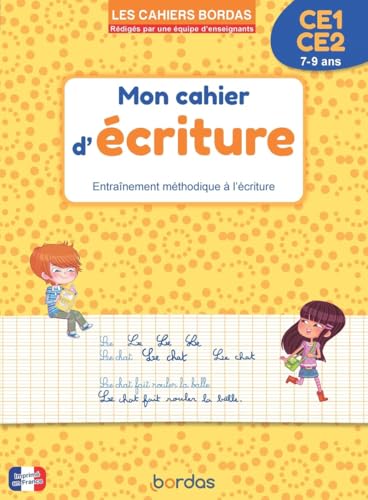 Les cahiers Bordas - Mon cahier d'écriture CE1-CE2 von BORDAS
