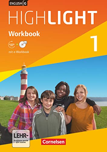 English G Highlight - Hauptschule / Band 1: 5. Schuljahr - Workbook mit Audio-Materialien: Workbook mit CD-ROM und Audios online von Cornelsen Verlag GmbH
