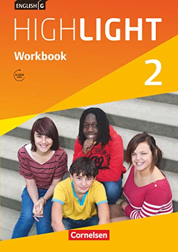 English G Highlight - Hauptschule / Band 2: 6. Schuljahr - Workbook mit Audio-Materialien: Workbook mit Audios online von Cornelsen Verlag GmbH