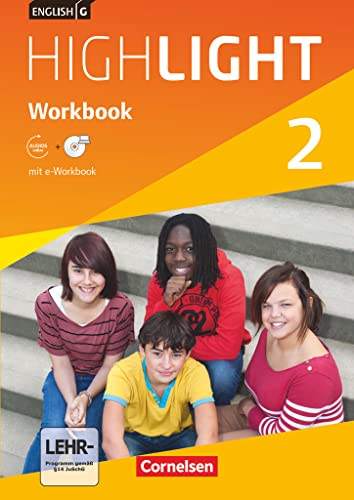 English G Highlight - Hauptschule / Band 2: 6. Schuljahr - Workbook mit Audio-Materialien: Workbook mit CD-ROM und Audios online von Cornelsen Verlag GmbH