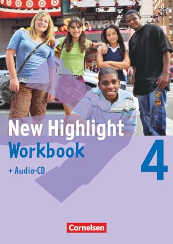 Band 4: 8. Schuljahr - Workbook mit audio-CD: Workbook mit Text-CD (New Highlight: Allgemeine Ausgabe)