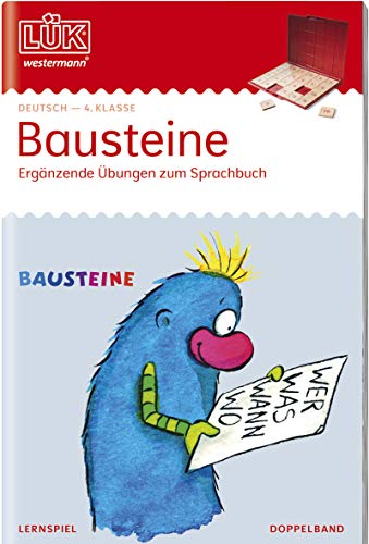 LÜK: 4. Klasse - Deutsch Bausteine - Ergänzende Übungen zum Sprachbuch (Doppelband) (LÜK-Übungshefte: Bausteine Deutsch)