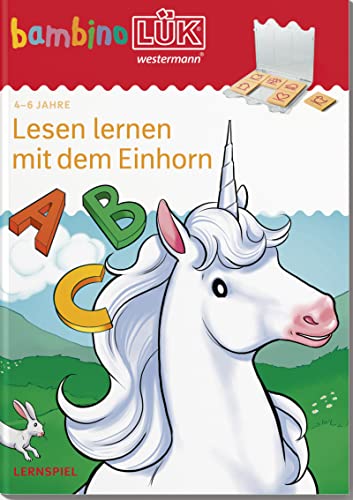 bambinoLÜK: 4/5/6 Jahre - Vorschule Lesen lernen mit dem Einhorn (bambinoLÜK-Übungshefte: Vorschule) von Westermann Lernwelten GmbH
