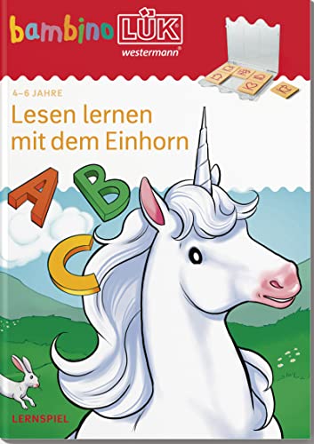 bambinoLÜK: 4/5/6 Jahre - Vorschule Lesen lernen mit dem Einhorn (bambinoLÜK-Übungshefte: Vorschule)