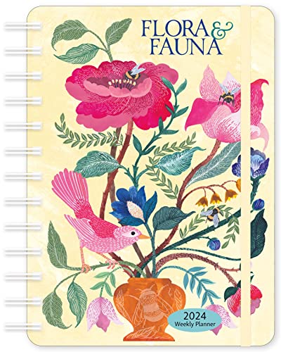 Flora & Fauna Weekly Planner 2024 von Amber Lotus