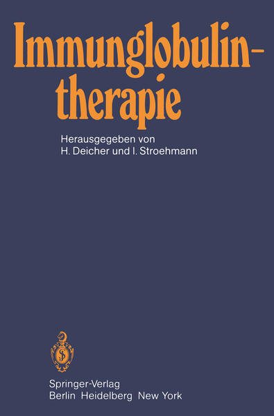 Immunglobulintherapie von Springer Berlin Heidelberg