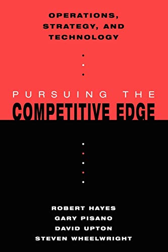 The Competitive Edge: Pursuing the Competitive Edge
