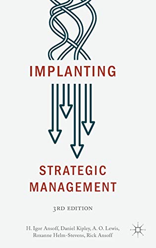 Implanting Strategic Management von MACMILLAN