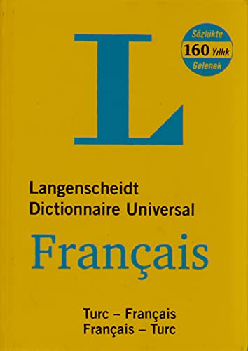Dictionnaire Universal Langenscheidt: Turc - Français / Français - Turc