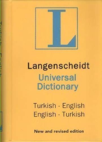 Langenscheidt English-Turkish, Turkish-English Universal Dictionary: English - Turkish / Turkish - English New and Revised Edition Langenscheidt English-Turkish, Turkish-English Universal Dictionary: English - Turkish / Turkish - English New and Revised Edition von Milet Publishing Ltd