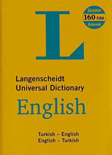 Langenscheidt English-Turkish, Turkish-English Universal Dictionary: English - Turkish / Turkish - English New and Revised Edition von Altın Kitaplar